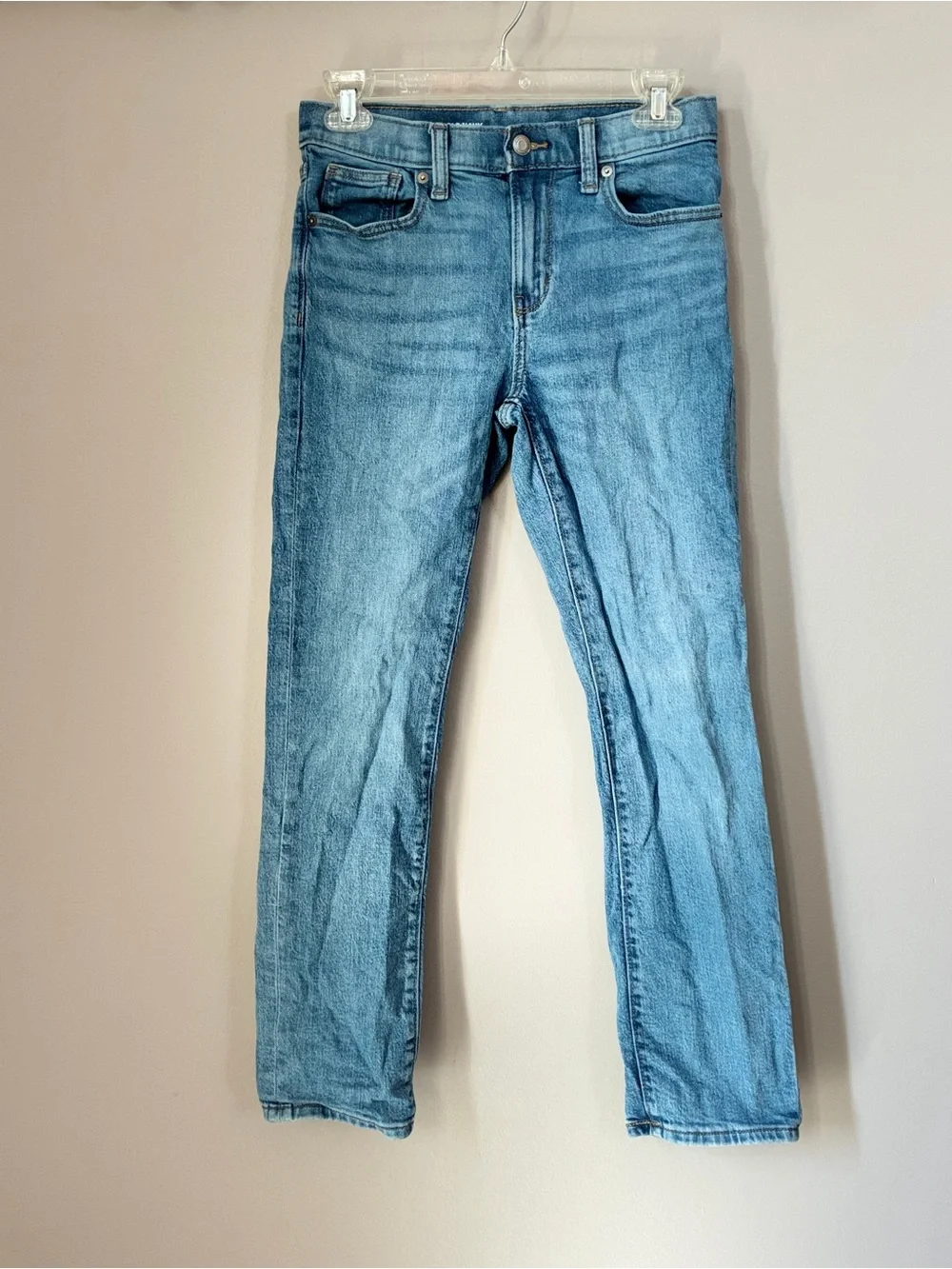 Old Navy 360° Stretch Slim Jeans – boys Size 12 – Light Wash